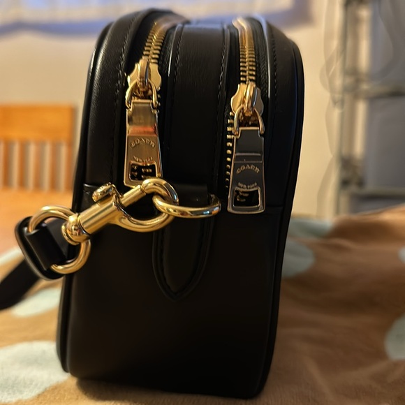 Coach leather Jes crossbody bag linear quilting - Picture 7 of 12